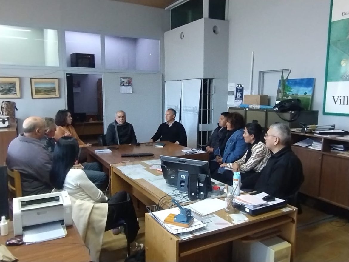 EL INTENDENTE MARINO PARTICIPÓ DE UNA REUNIÓN CON DELEGADOS MUNICIPALES