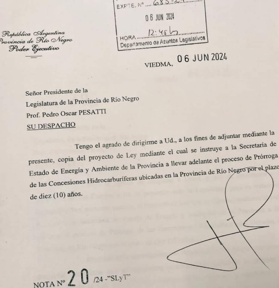 CONCESIONES HIDROCARBURÍFERAS: “SE INCREMENTARÁN LAS REGALÍAS Y LOS EMPLEOS QUE GENERA LA ACTIVIDAD”