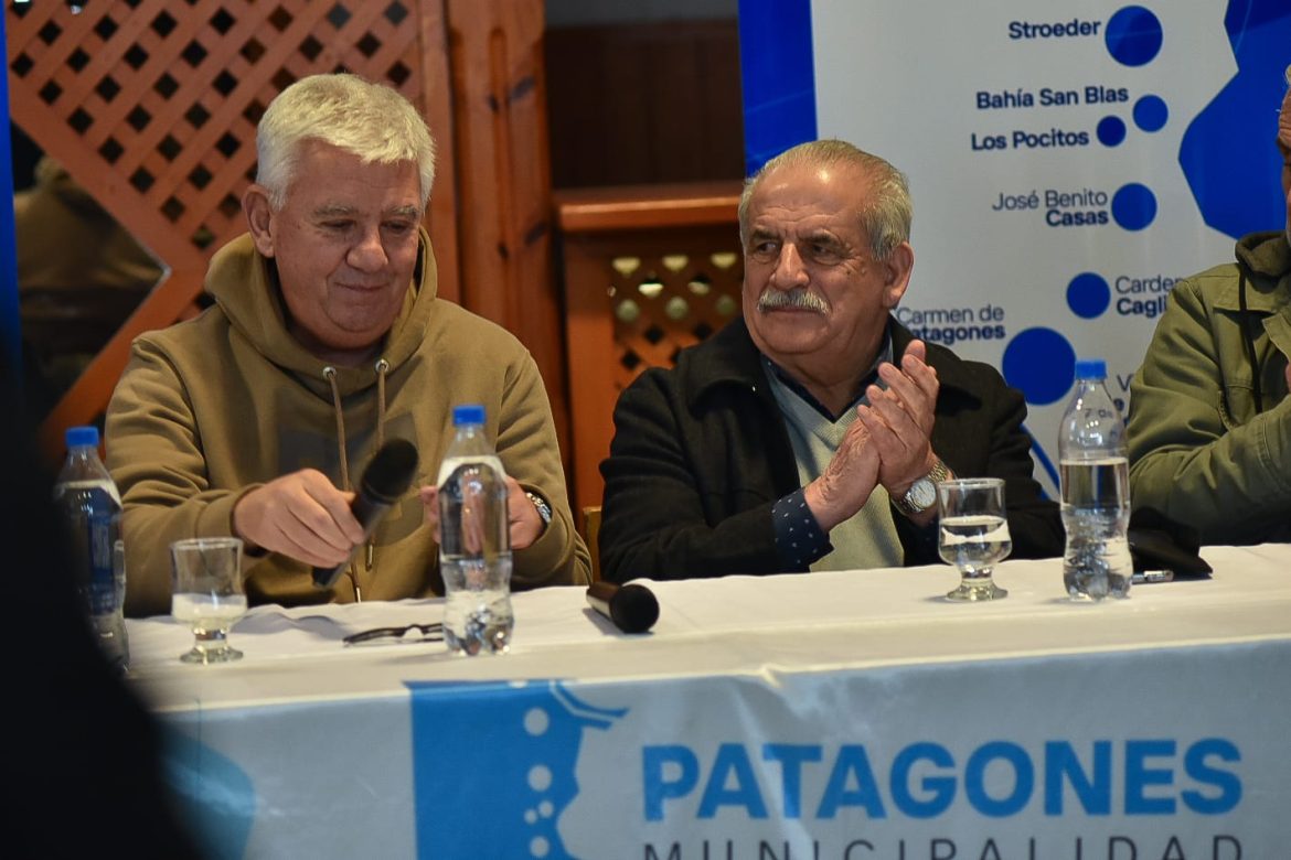 DICHIARA VISITÒ A PATAGONES, Y JUNTO A MARINO CONFIRMARON LA ENTREGA DE APORTES A INSTITUCIONES