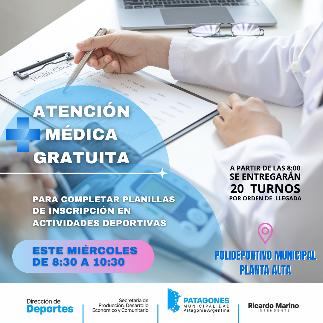 MODIFICACIÓN DEL DÍA DE ATENCIÓN MÉDICA PARA LA SEMANA QUE VIENE