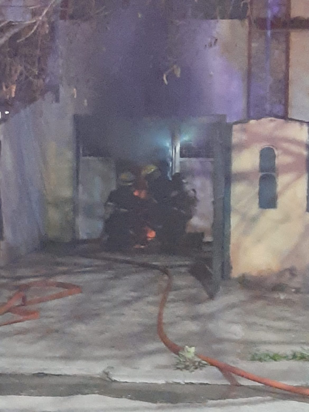 INCENDIO EN UNA VIVIENDA DE COLON