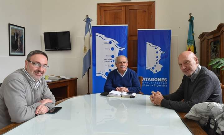  MARINO RECIBIÓ A REFERENTES DE LA EMPRESA QUE INSTALARÁ LA PLANTA DE VTV EN PATAGONES