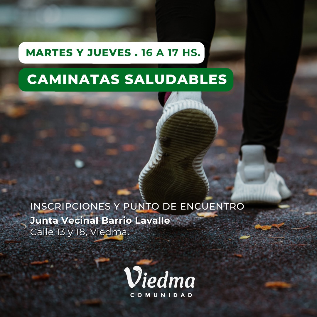 CAMINATAS SALUDABLES EN EL BARRIO LAVALLE