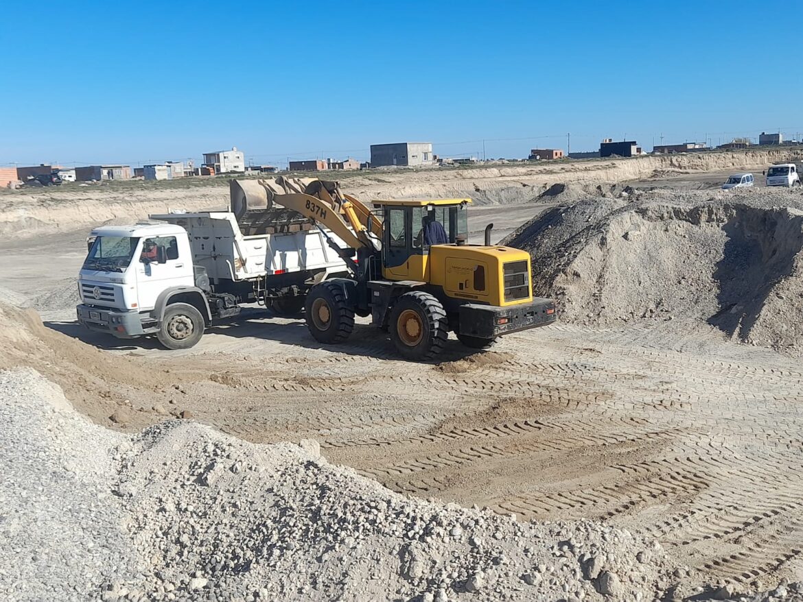 TRABAJOS DE MEJORAMIENTO EN MARCHA EN CARMEN DE PATAGONES