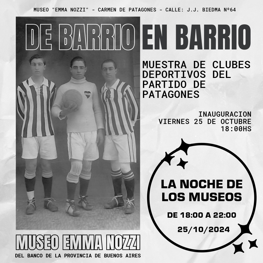 (AUDIO) DE BARRIO EN BARRIO: MUESTRA DEL MUSEO «EMMA NOZZI»