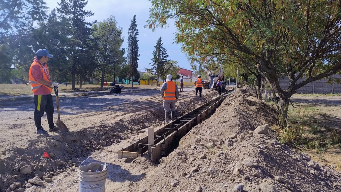 INICIO DE LA OBRA PLAN DE CORDONES CUNETA EN PATAGONES