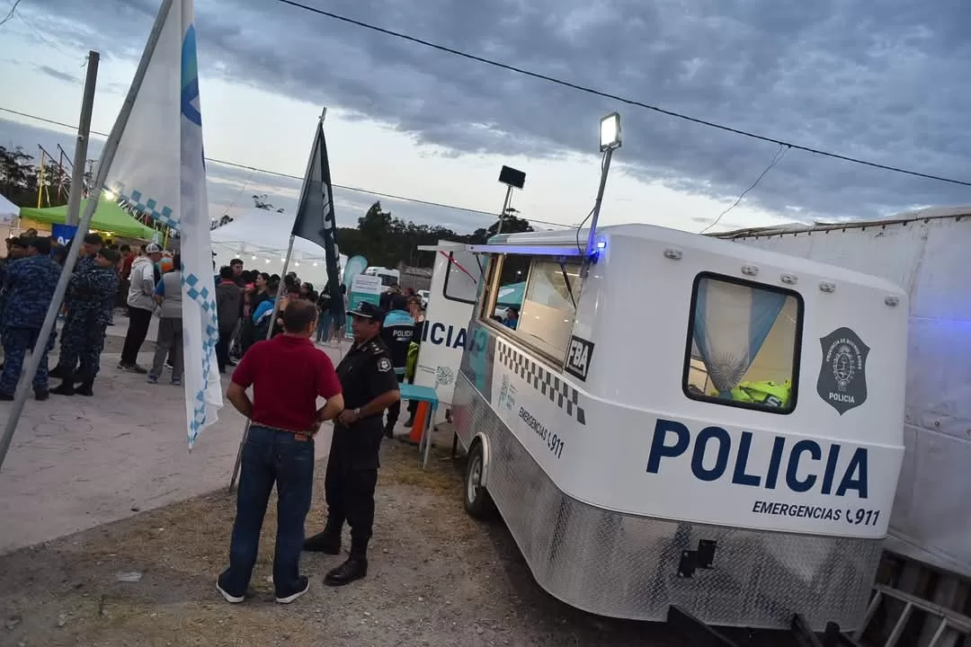 FIESTA DE LA SOBERANIA: LA POLICIA COMUNAL INFORMÒ SOBRE EL OPERATIVO REALIZADO