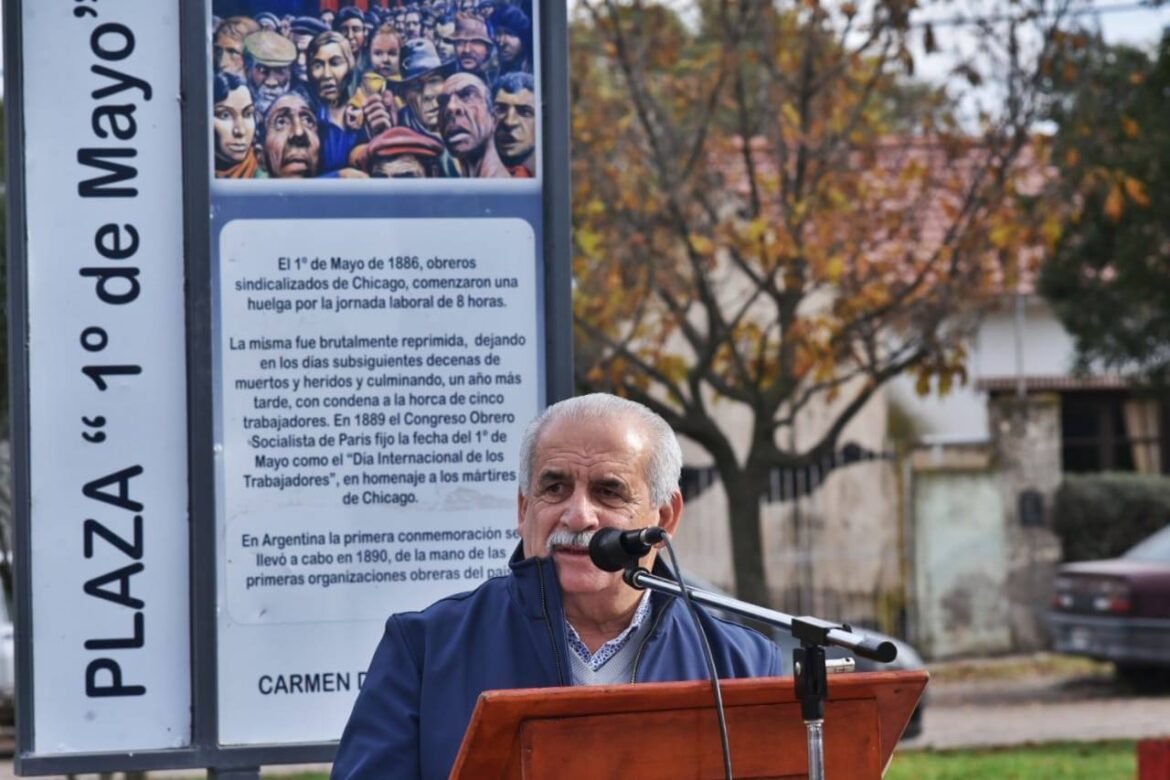 (AUDIO )EN EL DIA DEL TRABAJADOR, MARINO AFIRMÓ SU COMPROMISO DE «MEJORAR LAS CONDICIONES LABORALES Y SALARIALES»