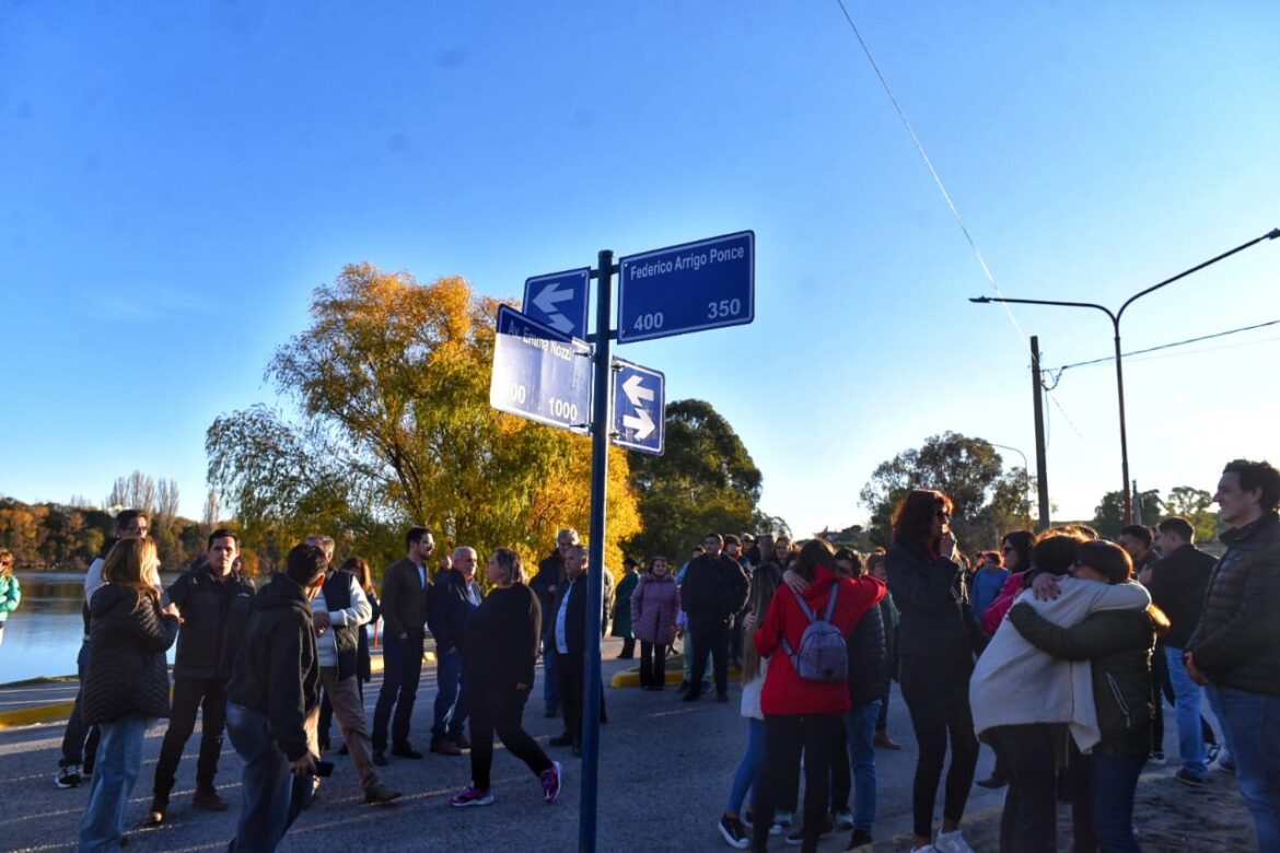 ACTO DE DESIGNACIÓN DE NOMBRES DE CALLES EN MEMORIA DE EVANGELINA, SANDRA Y FEDERICO