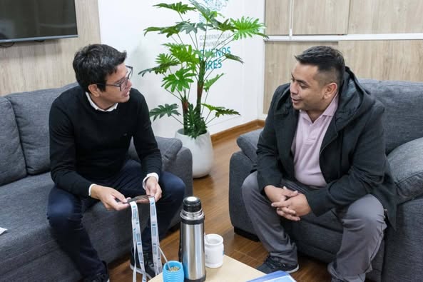 IMPORTANTE ENCUENTRO CON EL SUBSECRETARIO DE DEPORTES DE LA PROVINCIA