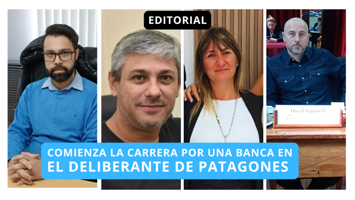 AUDIO: COMIENZA LA CARRERA POR UNA BANCA EN EL DELIBERANTE DE PATAGONES