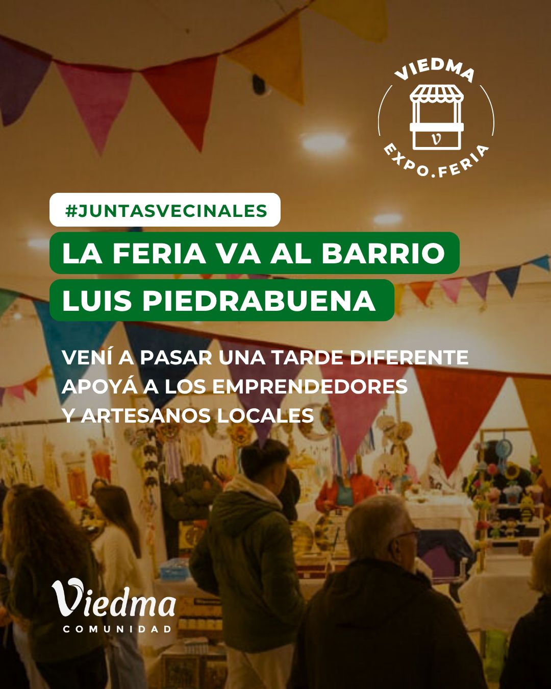 SE VIENE LA EXPO ITINERANTE «LA FERIA VA AL BARRIO»