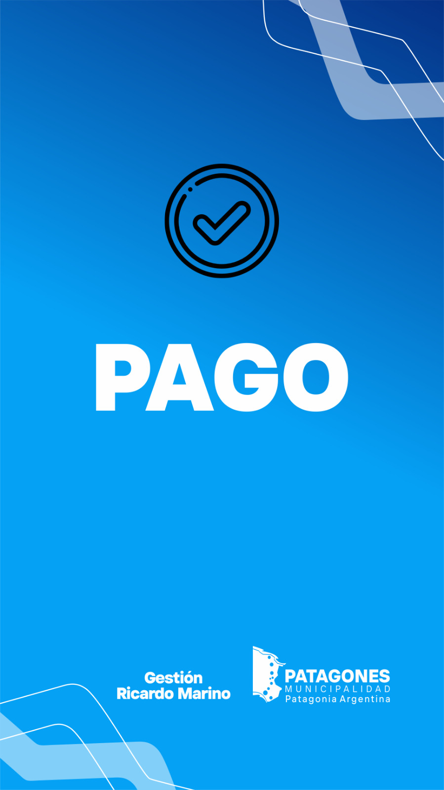 PAGO DE PENSIONES MUNICIPALES Y DEL PROGRAMA ALIMENTAR PATAGONES