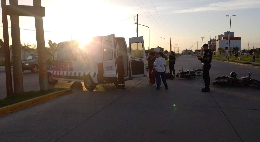 DOS ACCIDENTES DE TRÁNSITO EN LA TARDE DEL LUNES